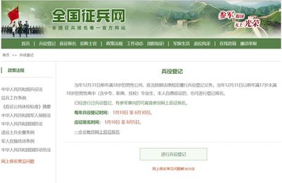 @自貢人 全國征兵工作又要開始啦!