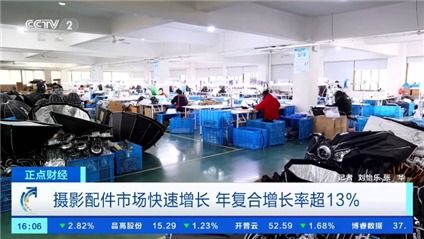 企業訂單迅速飆升 攝影配件市場快速增長